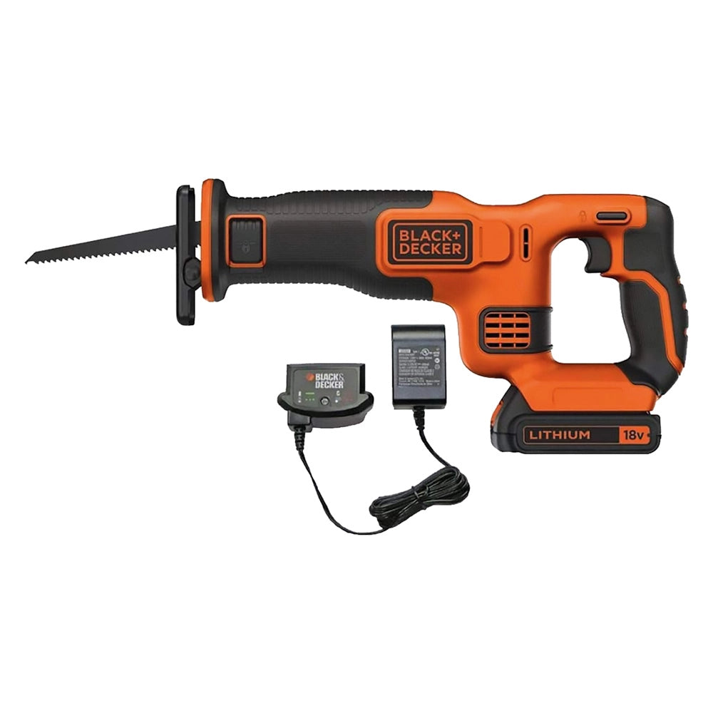SEGA A GATTUCCIO A BATTERIA 'BDCR18-QW' 18V - 1,5 Ah  - BLACK DECKER