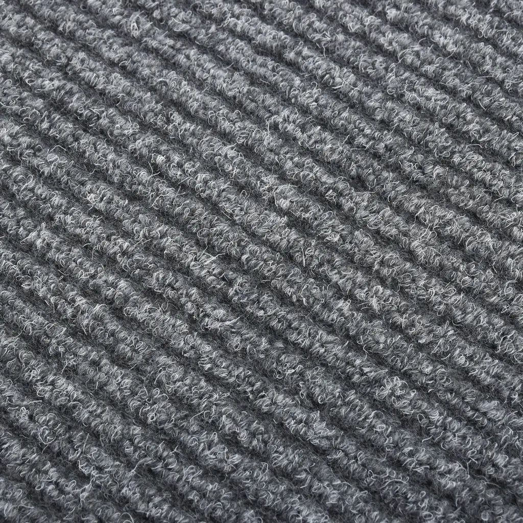 Tappeto Corsia Acchiappa Polvere 100x100 cm Grigio 327174