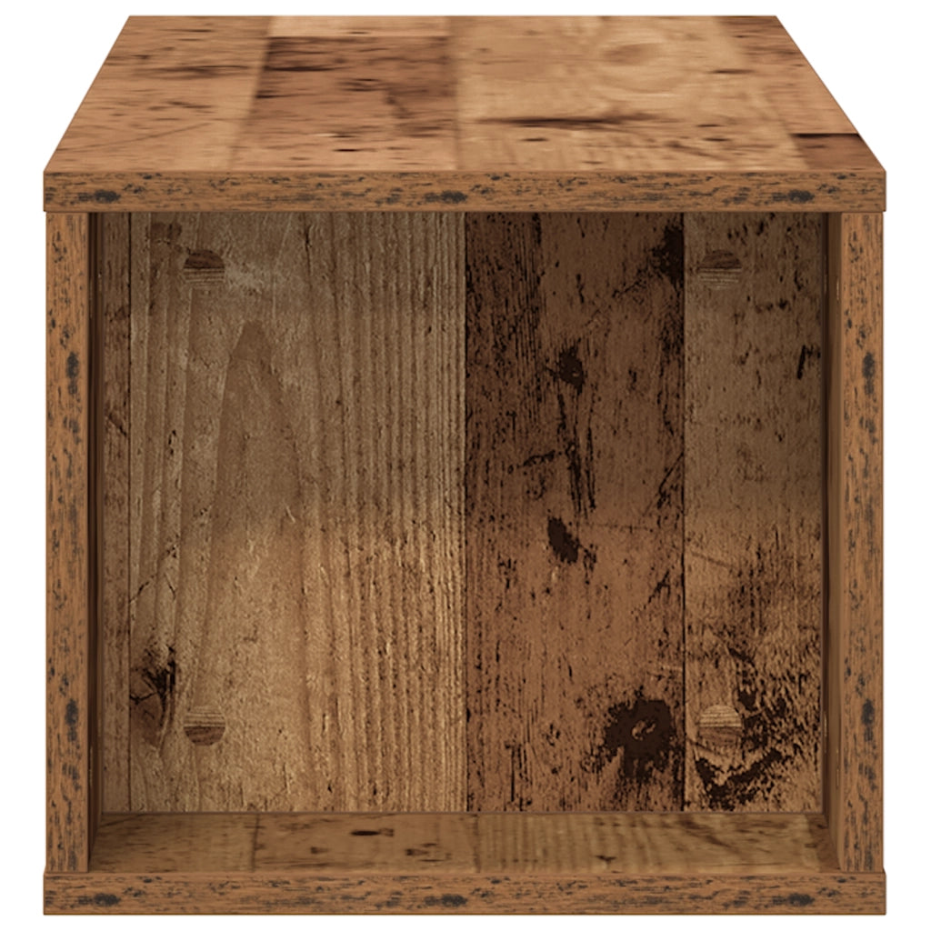 Armadio TV da muro  in legno vecchio 100x30x26,5 cm in legno ingegnerizzato