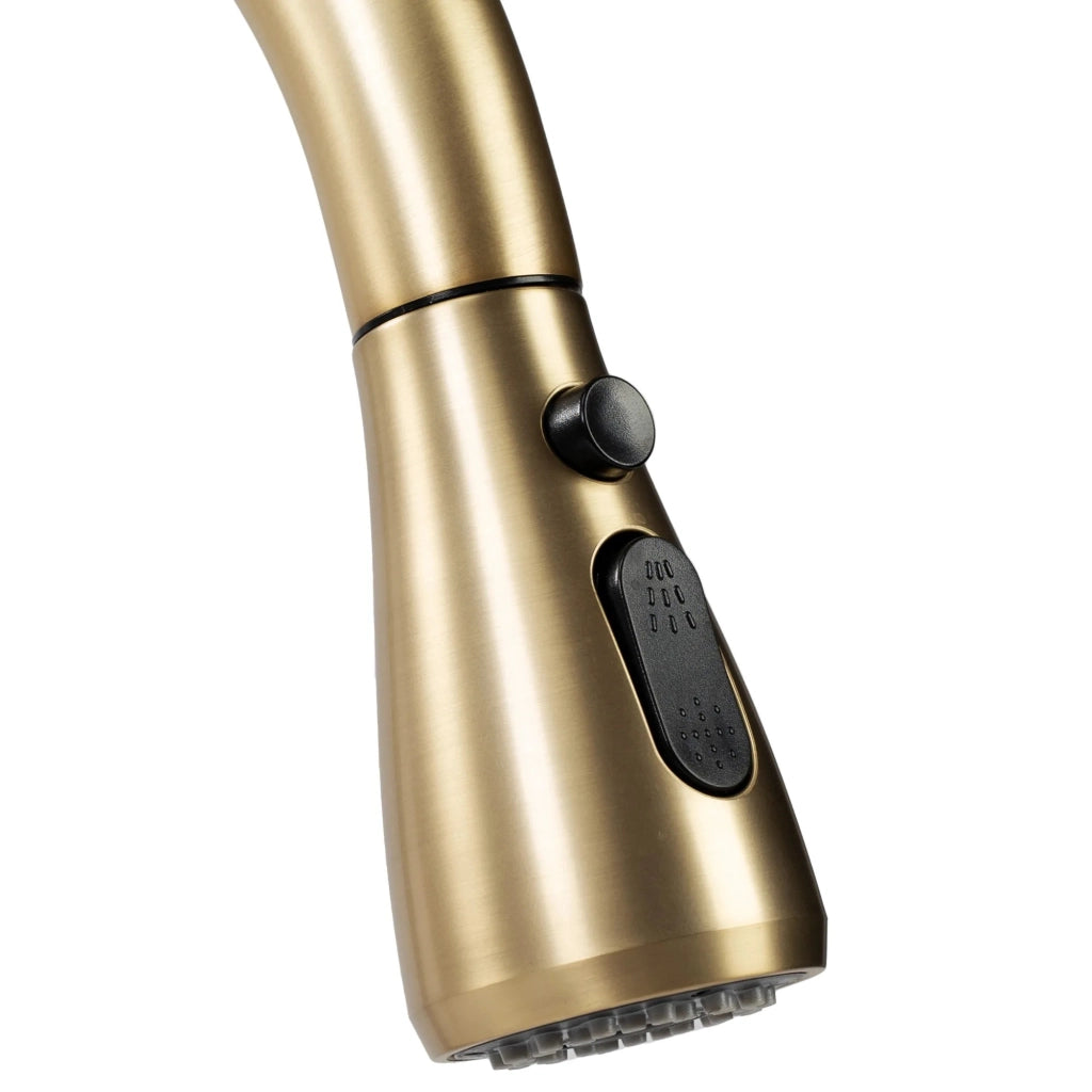 Rubinetto Da Cucina Rea Nest Gold Brush