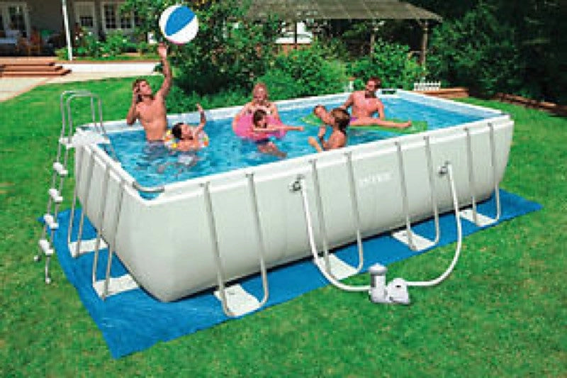 PISCINA INTEX ULTRAFRAME RETTANGOLARE CM. 549x274x132H CON POMPA A SABBIA