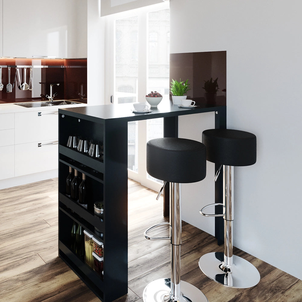 Vicco Tavolo bar alto Antracite 57 x 117 cm