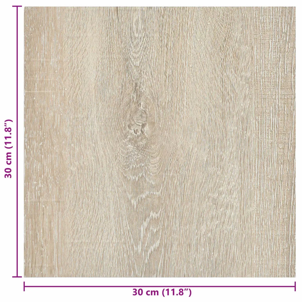 Plance per Pavimentazione Autoadesiva 30,5 x 30,5 cm 20 pcs PVC 42046384