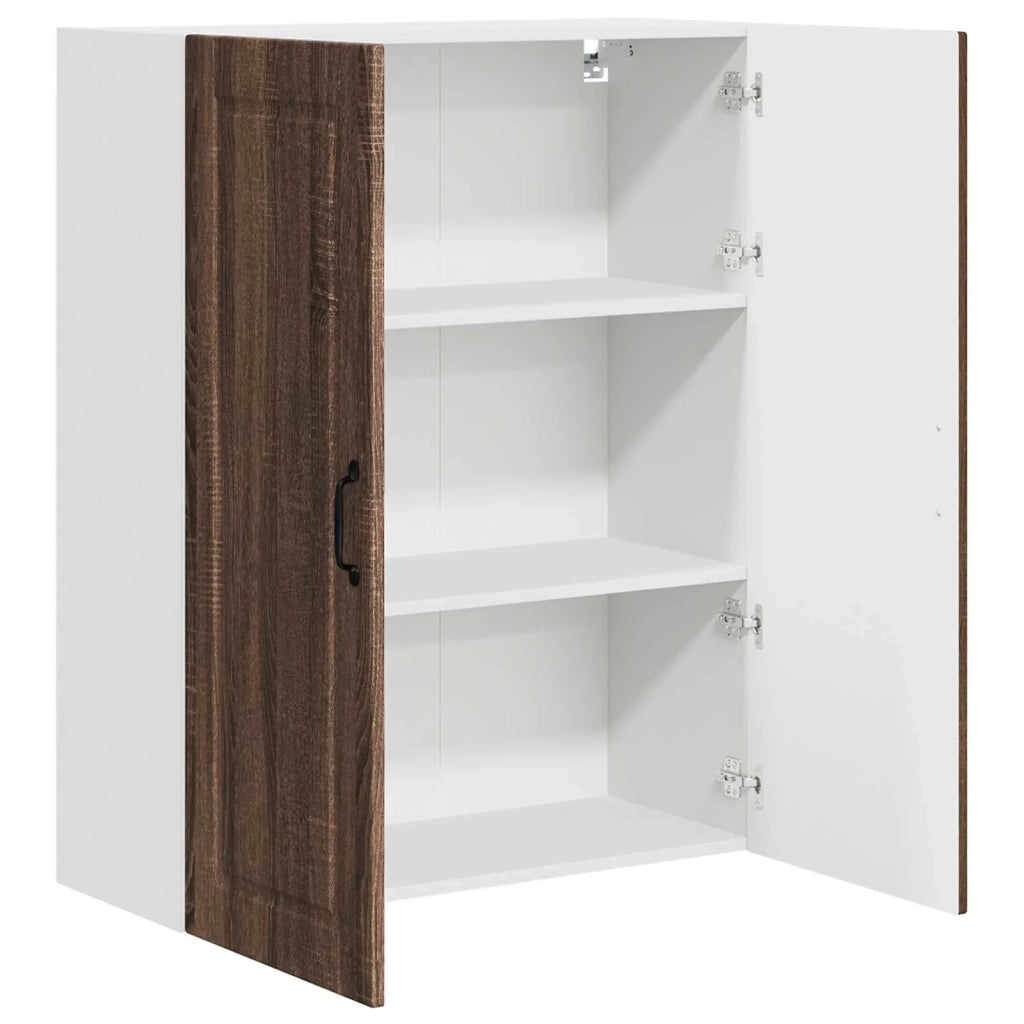 Armadietto a muro PORTO Rovere Marrone 80 x 31 x 100 cm