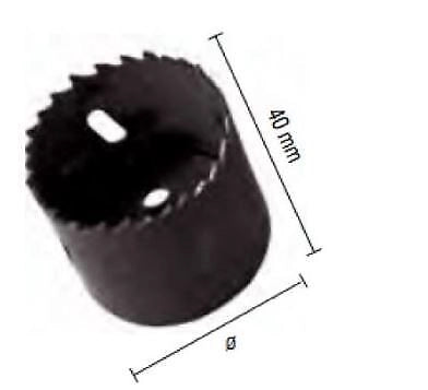 Ecef 57043 Sega a Tazza Bimetallica Diametro 43mm