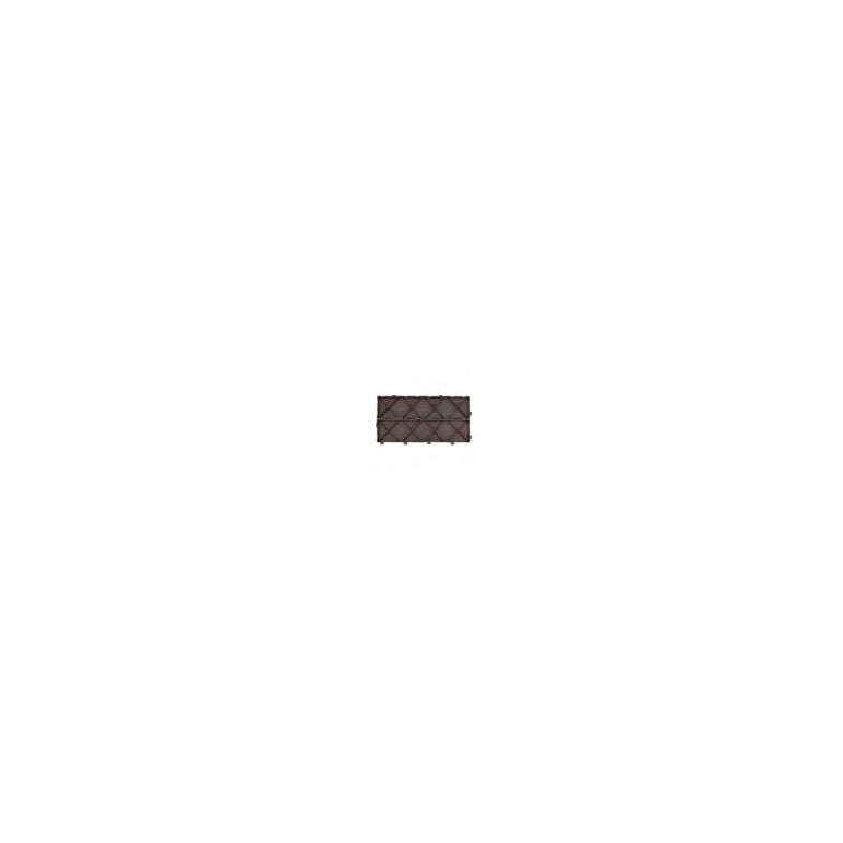 Piastrelle autobloccanti in Plastica con Finitura ad Effetto Legno 37,7 x 18,6 cm. PEZZI 14 Colore beige