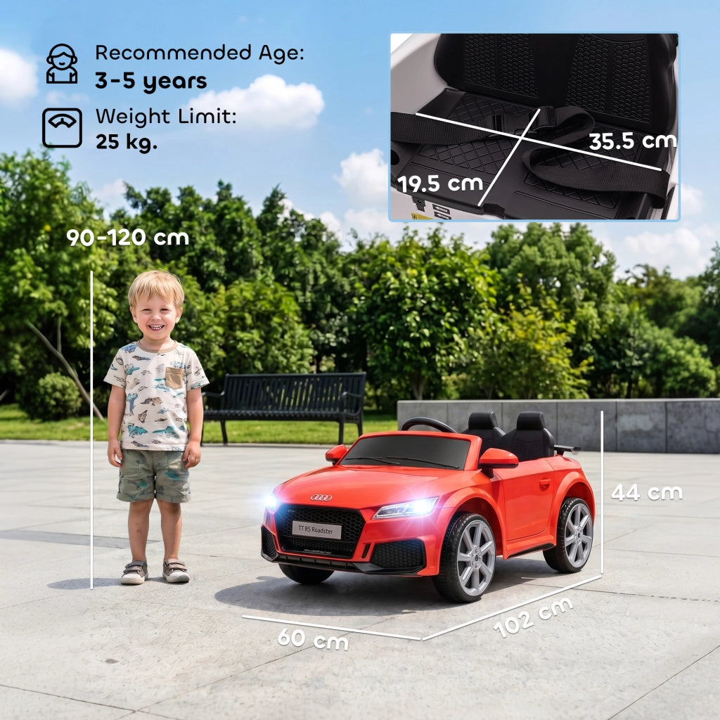 Letto a Castello per Bambini con Telecomando e Luci LED ¨C zephmum ¨C 102x60x44 cm, Rosso