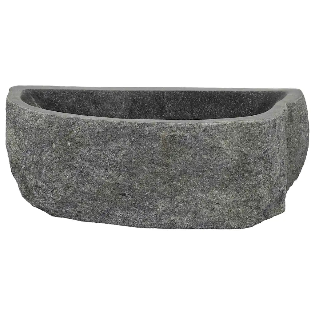 vidaXL Lavabo a parete Grigio (38-45) x (30-35) x 15 cm