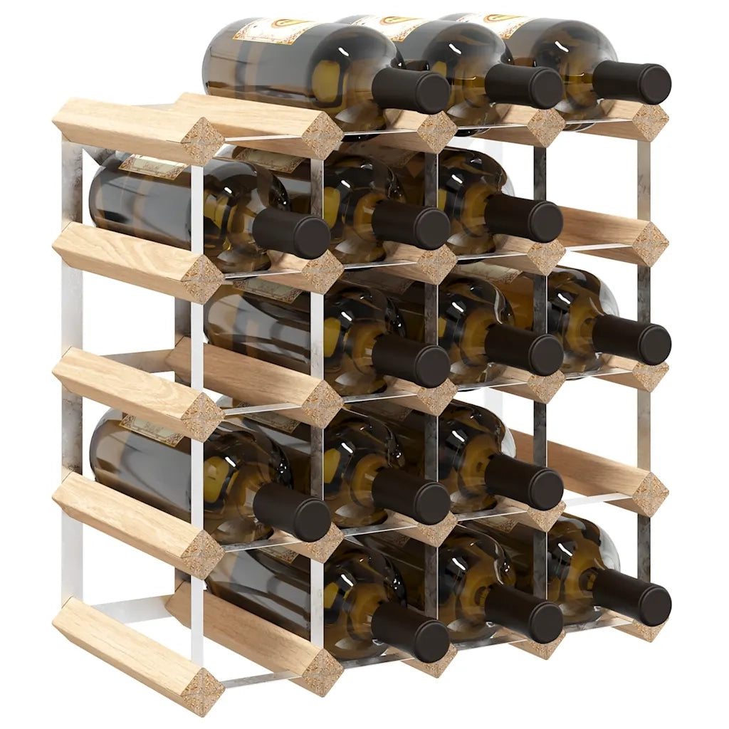 Portavini da 20 Bottiglie in Legno Massello di Pino 282469