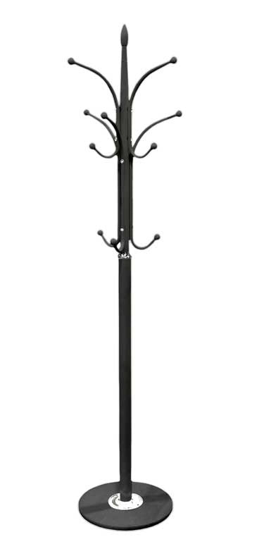 EMILY APPENDIABITI A PIANTANA CON BASE IN MARMO 178CM COLORE NERO