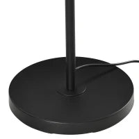 Lampada da Terra per Salone con Paralume in Corda di Carta Design Naturale, Attacco E27 Max, 40W, Ø 26 x 164H cm, Naturale