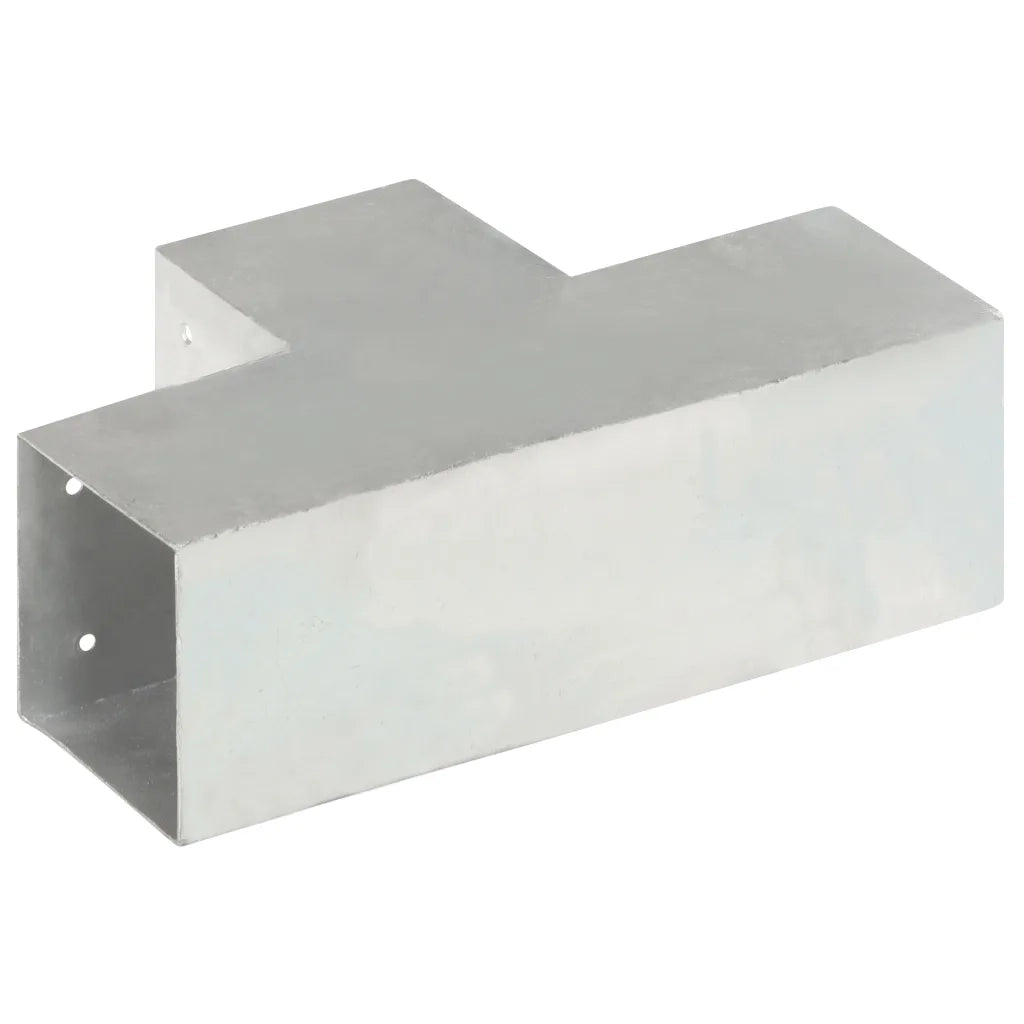 Connettore per Pali a Forma di T in Metallo Zincato 101x101 mm 145479