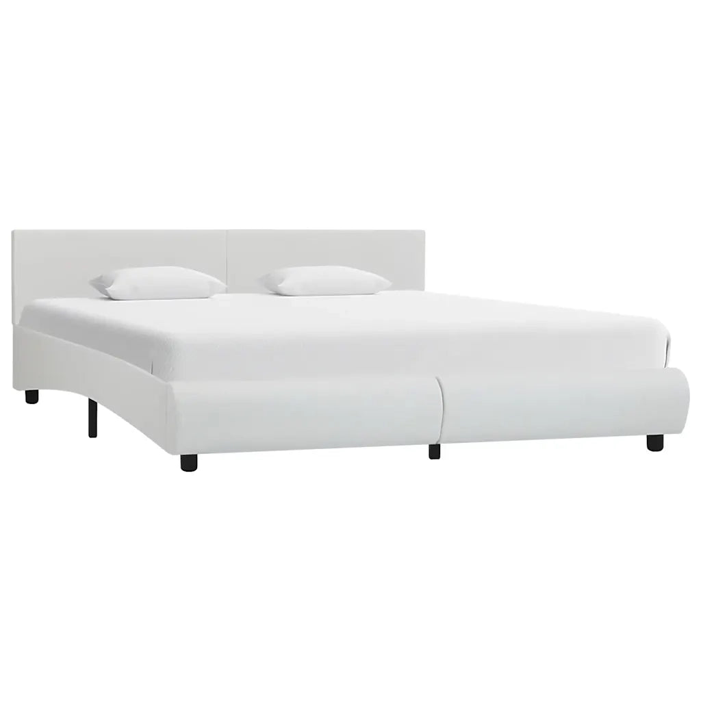 Giroletto con LED Bianco in Similpelle 160x200 cm