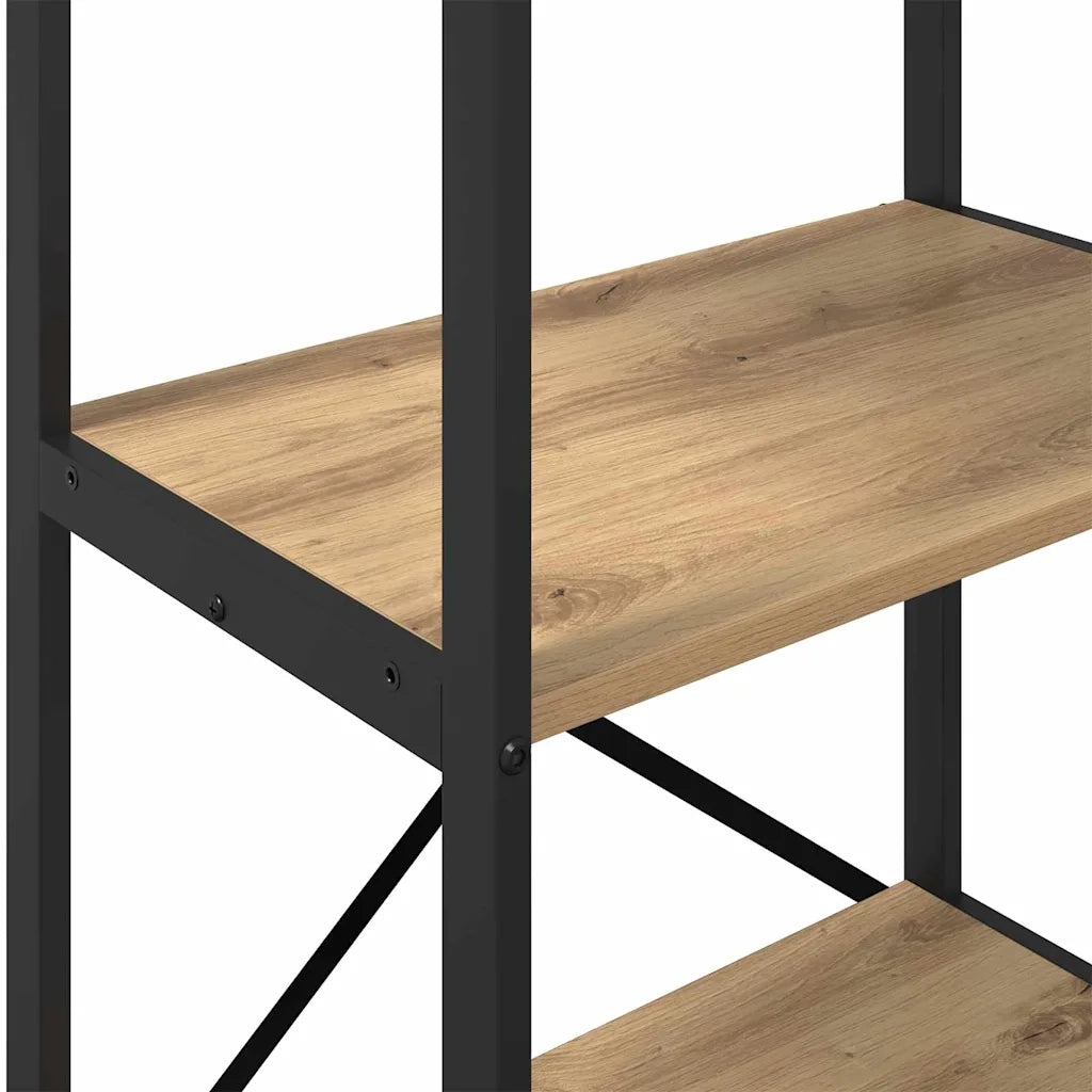Libreria Rovere artigianale 56 x 34 x 96 cm Legno multistrato 883879