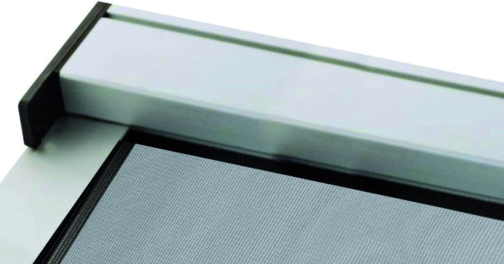 ZANZARIERA ORIZZONTALE IN KIT col. Bianco (RAL 9010) cm. 140x240