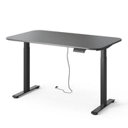 Vicco Scrivania Nero/Antracite 140 x 80 cm 2 motori