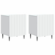 Armadio da Notte 2 pcs Bianco 43 x 34,5 x 52 cm 894336