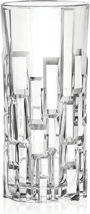 Set di Tazze Hi-Ball in Cristallo Luxion - Resistenti al Lavastoviglie - Confezione da 6 - 340 ml - Ideale per Nuovi Proprietari e Cene Informali - Translucido