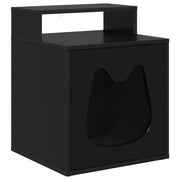 Casa per Gatti Nero 42,5 x 40 x 53,5 cm Legno multistrato CFW7337481