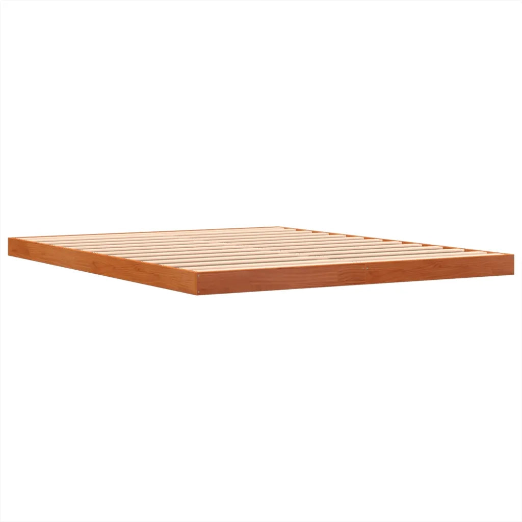 Giroletto Marrone Cera 150x200 cm in Legno Massello di Pino