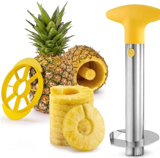 Kit di perforazione e taglio per ananas da 2 pezzi