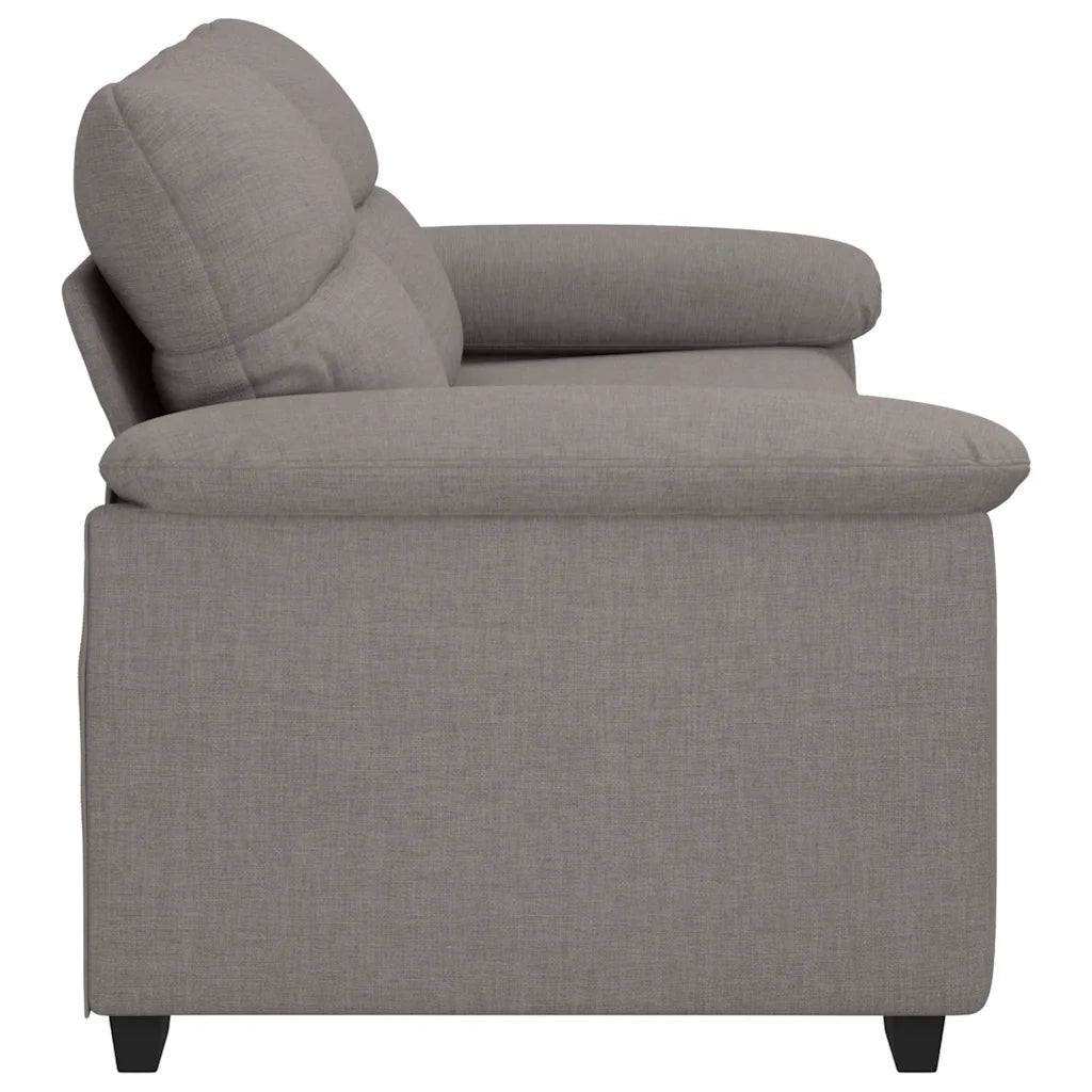 Divano a 2 Posti Tortora 180x81x84 cm in Tessuto 4105313