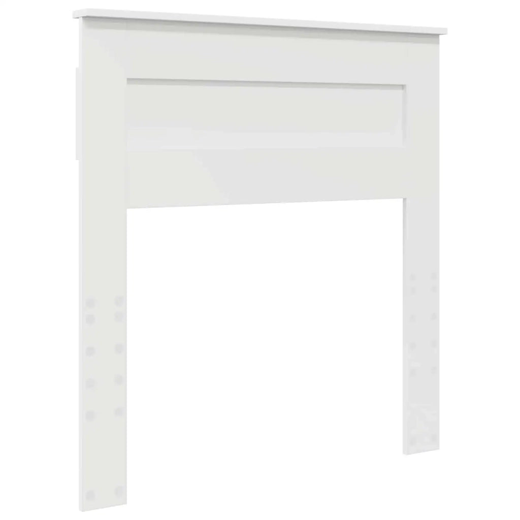 Struttura del letto Bianco 75 x 190 cm Legno Ingegnerizzato