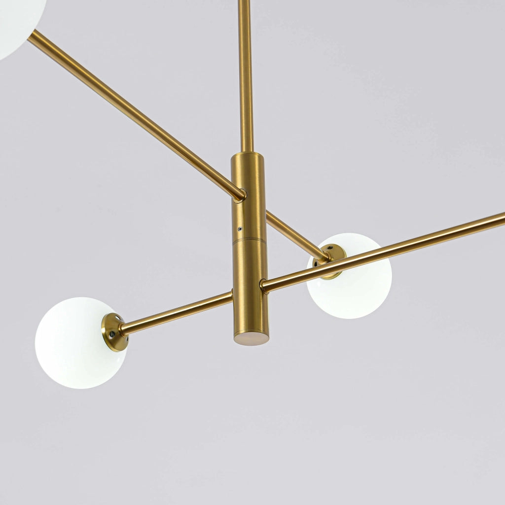 Lampadario Dorado Light Prestige oro/bianco 4xG9 Ø79