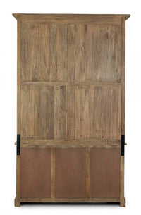 Libreria 3 Ante 4 Cassetti 143,5x40,6x233,7h cm Domitille