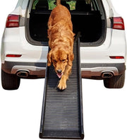 Trappola per cani in plastica, 157,5 x 39,5 x 8,5 cm, con rivestimento antiscivolo, pieghevole