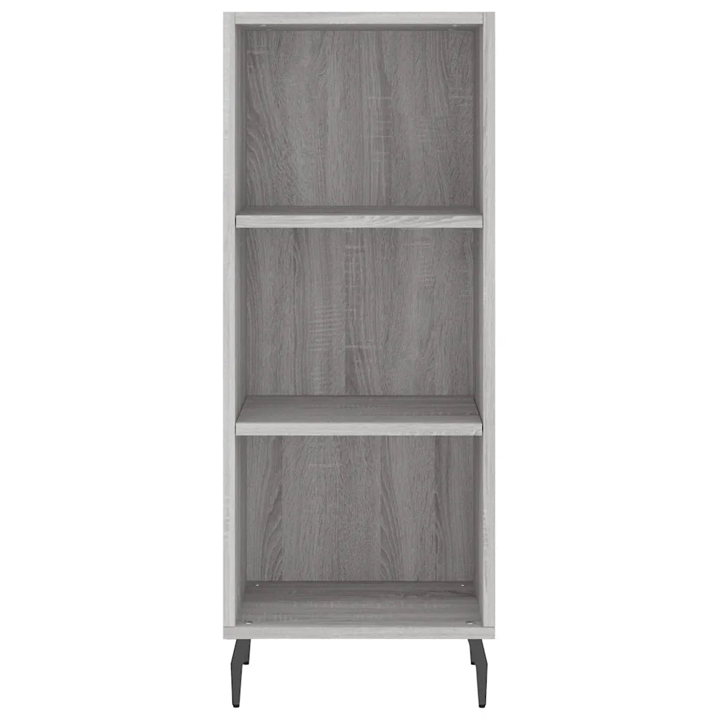 Credenza Grigio Sonoma 34,5x34x180 cm in Legno Multistrato 3200343