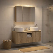 Set di Armadi da Bagno 4 pcs Rovere Sonoma 100 x 14,5 x 70 cm 3406577