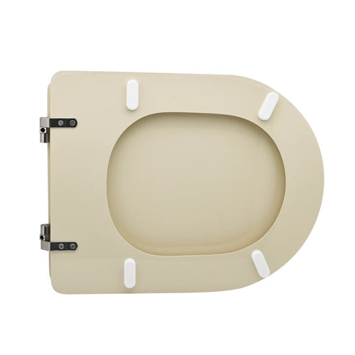 SEDILE WC PER POZZI GINORI VASO ATENA FORMA 7- Champagne  Cerniere A Passanti- CW- pezzi 1