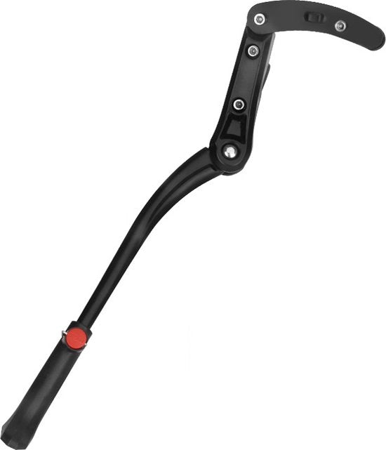 Piedistallo per bicicletta, piedistallo in alluminio regolabile in altezza, supporto antiscivolo in gomma, adatto per biciclette da montagna da 24" a 29", biciclette e biciclette pieghevoli - Piedistallo a due punti con supporto regolabile in altezza