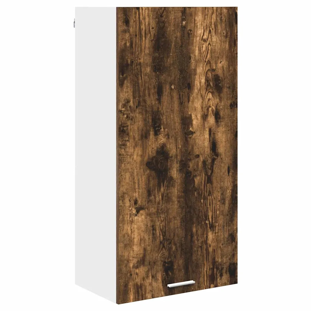 Armadio pensile Rovere Affumicato e Bianco 50 x 31 x 100 cm 884350