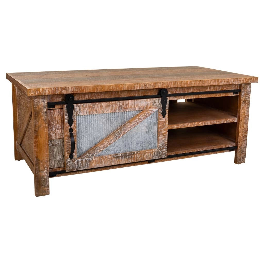 Tavolino marrone 120x60x48h