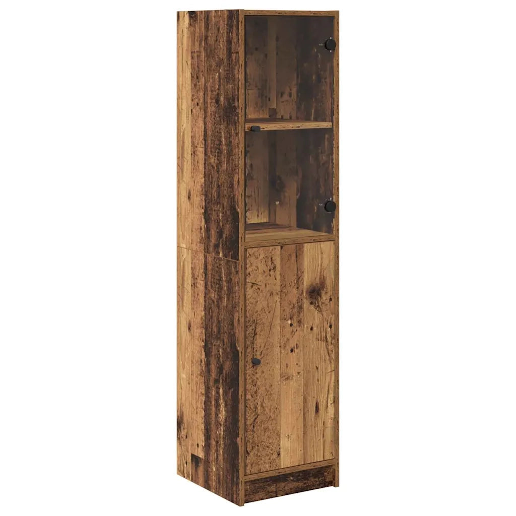 Credenza-Buffet-Armadio da cucina Legno vecchio 35 x 37 x 142 cm Legno multistrato 234471