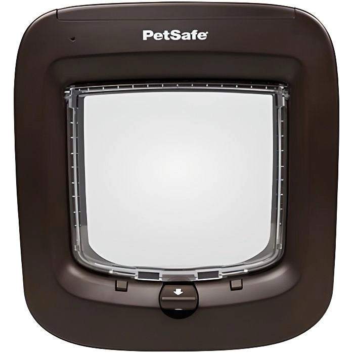 Porta per gatti con microchip PETSAFE - Marrone