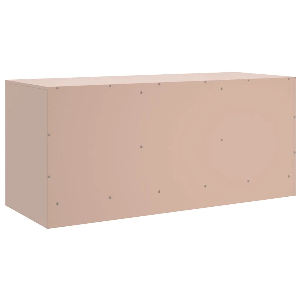 Mobile TV | Armadietto TV | Mobile Porta TV Rosa 99x39x44 cm in Acciaio