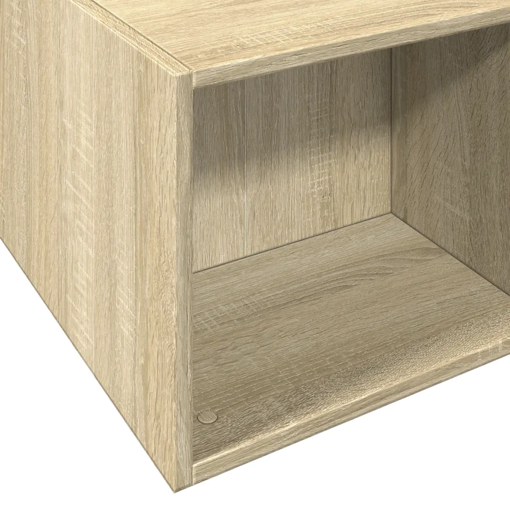 Giroletto-Struttura Letto Rovere Sonoma 120x190 cm in Legno Multistrato 614554