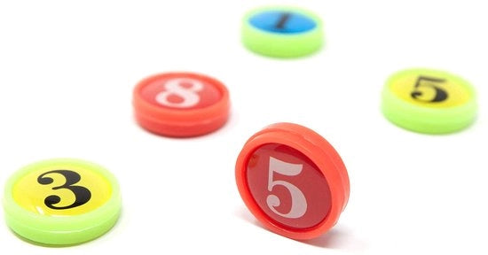 Magnetizzatori per Tavolo Tattile Calcio - 26 pezzi magnetizzatori calcistici da 1,9 centimetri di diametro con borsa