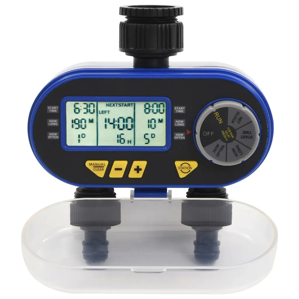 Timer per Irrigazione Automatico Digitale a Doppia Uscita CFW2734276