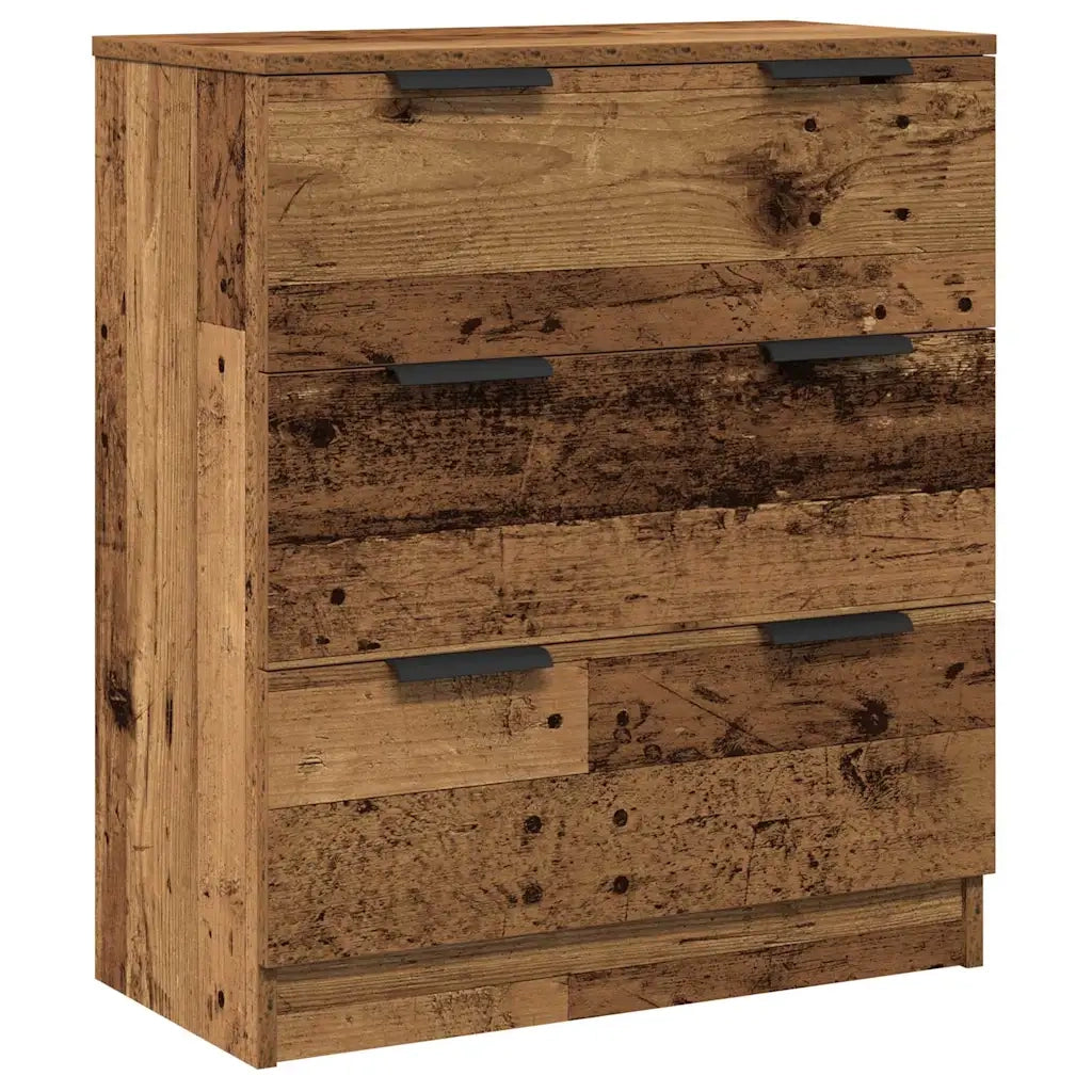 Credenze 3 pz Legno Antico 60x30x70 cm in Legno Multistrato 3329225