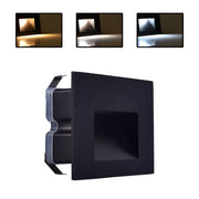SEGNAPASSO LED 5W CCT SWITCH 3 TEMPERATURE COLORE - ILLUMINAZIONE LED DA ESTERNO IP65 PER SCALE GIARDINI E PASSAGGI