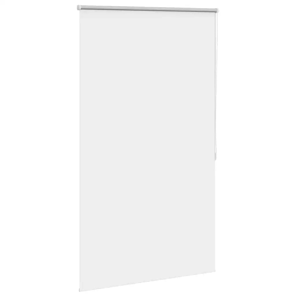 Tenda a Rullo Oscurante-Tenda da sole a rullo 84,4x175 cm Tessuto Larghezza 80 cm bianco