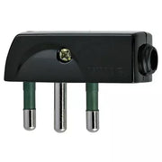SPINA PIATTA 2P+T 16A SPA17 90° NERO