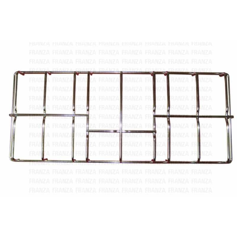 GRIGLIA 3 FUOCHI FORNELLO PARKER MODELLO 5327 FILO CROMATO - PARKER
