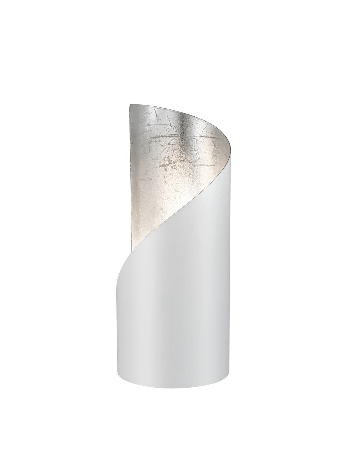 Lampada tavolo da Interno  E14 in Metallo Bianco Opaco