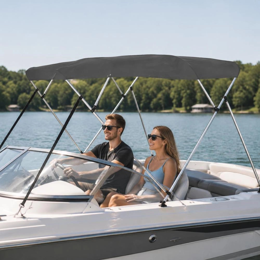 4-Bow Bimini Top Anthracite 243x210x137 Cm