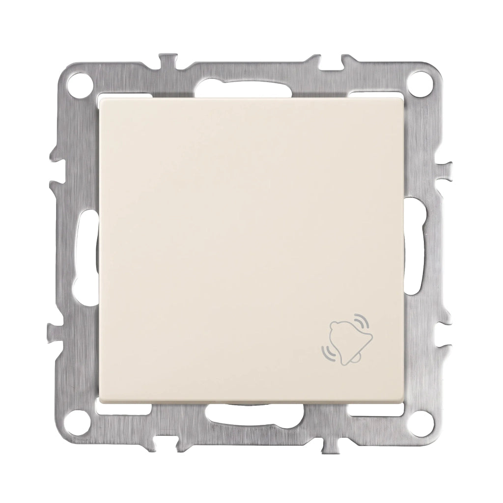 Pulsante Per Campanello Oste Jnh008-w Beige
